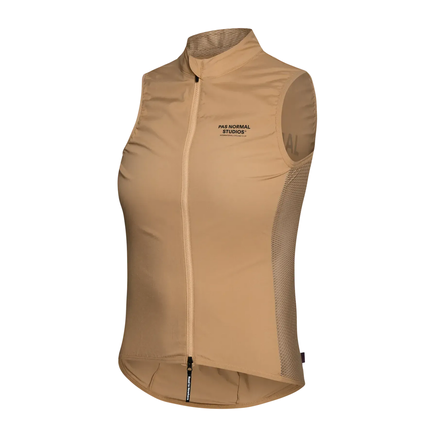 PAS NORMAL STUDIOS Mechanism Women Stow Away Gilet - Camel
