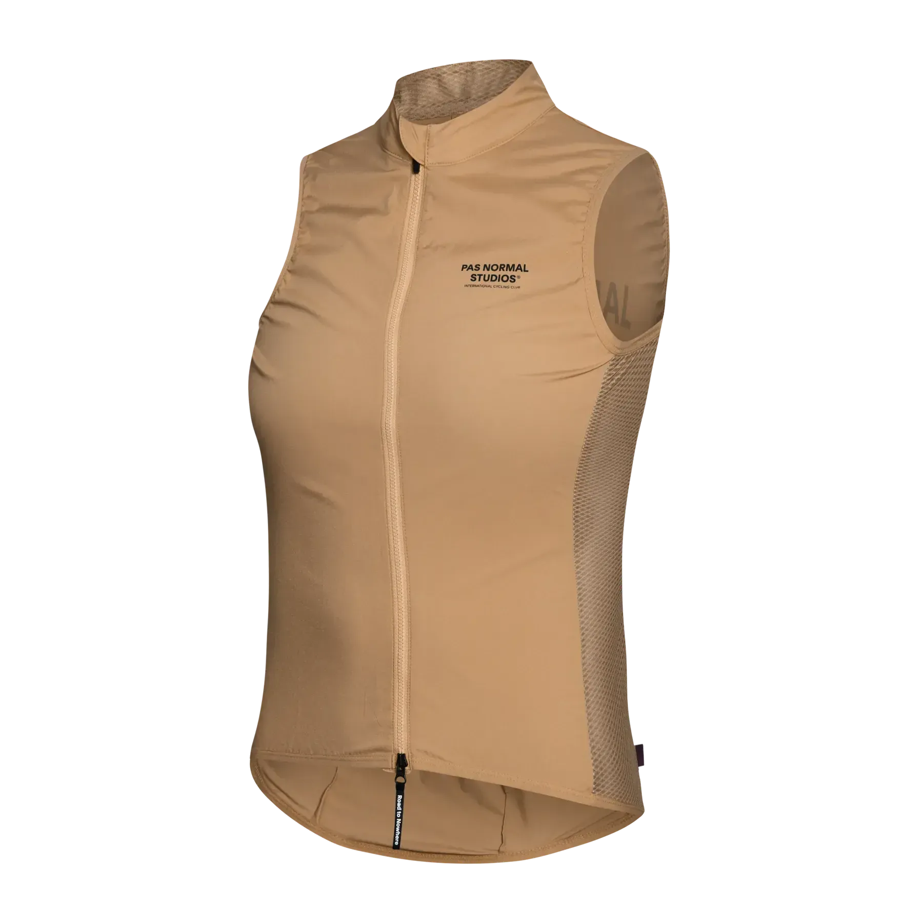 PAS NORMAL STUDIOS Mechanism Women Stow Away Gilet - Camel