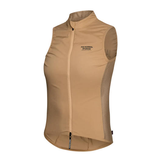 PAS NORMAL STUDIOS Mechanism Women Stow Away Gilet - Camel