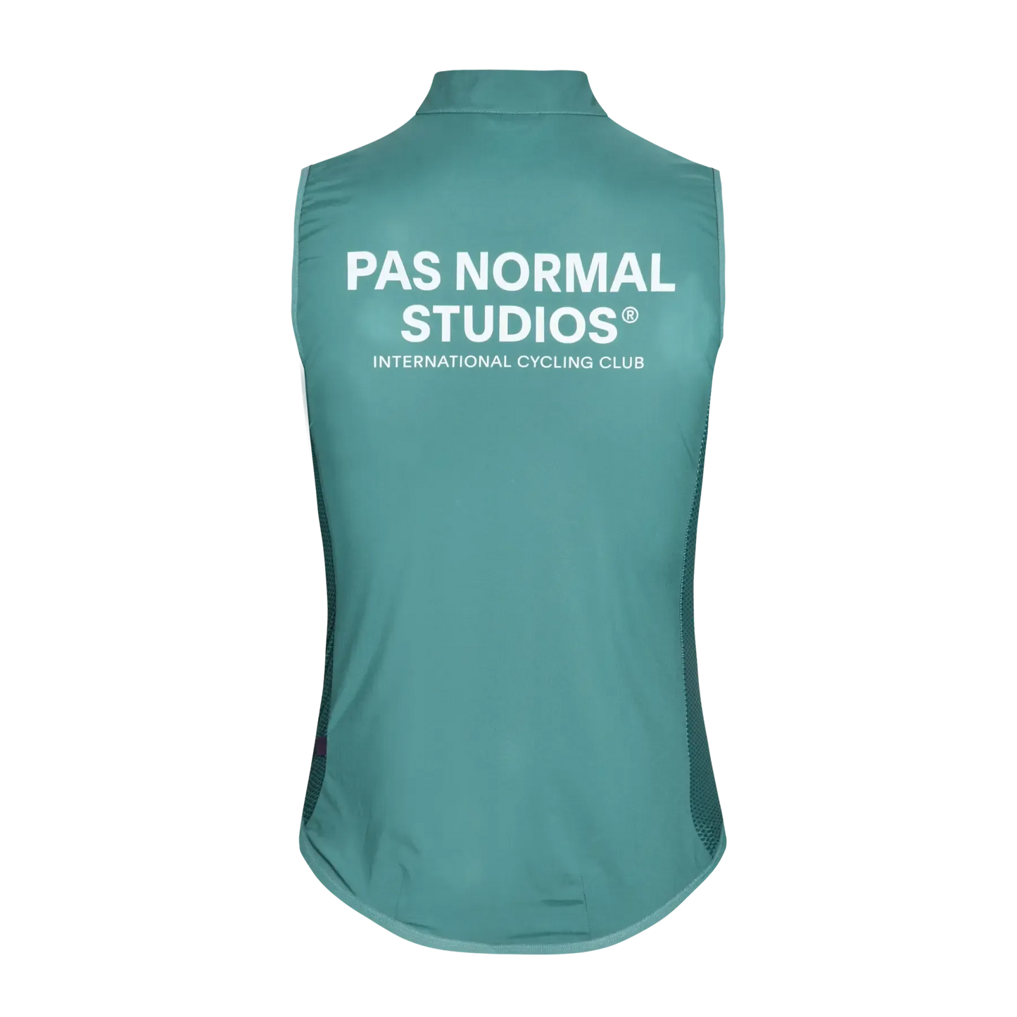 PAS NORMAL STUDIOS Mechanism Women Stow Away Gilet - Grey Teal