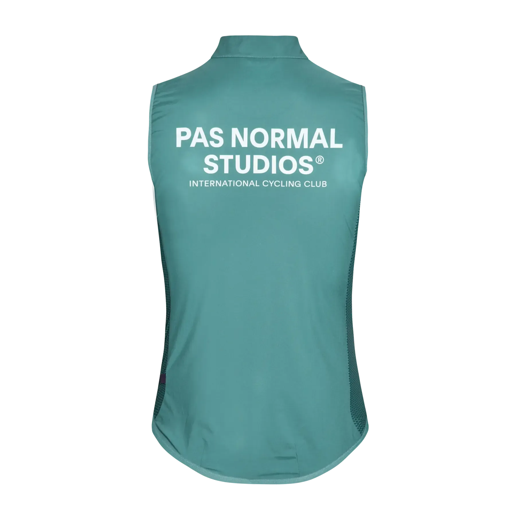 PAS NORMAL STUDIOS Mechanism Women Stow Away Gilet - Grey Teal