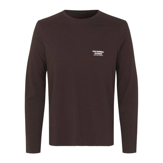 PAS NORMAL STUDIOS Men Balance Long Sleeve Top - Dark Red