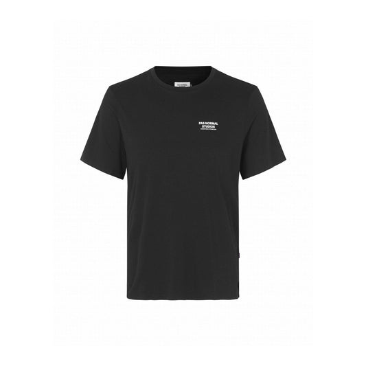 PAS NORMAL STUDIOS Men Balance Short Sleeve Top - Black