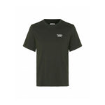 PAS NORMAL STUDIOS Men Balance Short Sleeve Top - Dark Olive