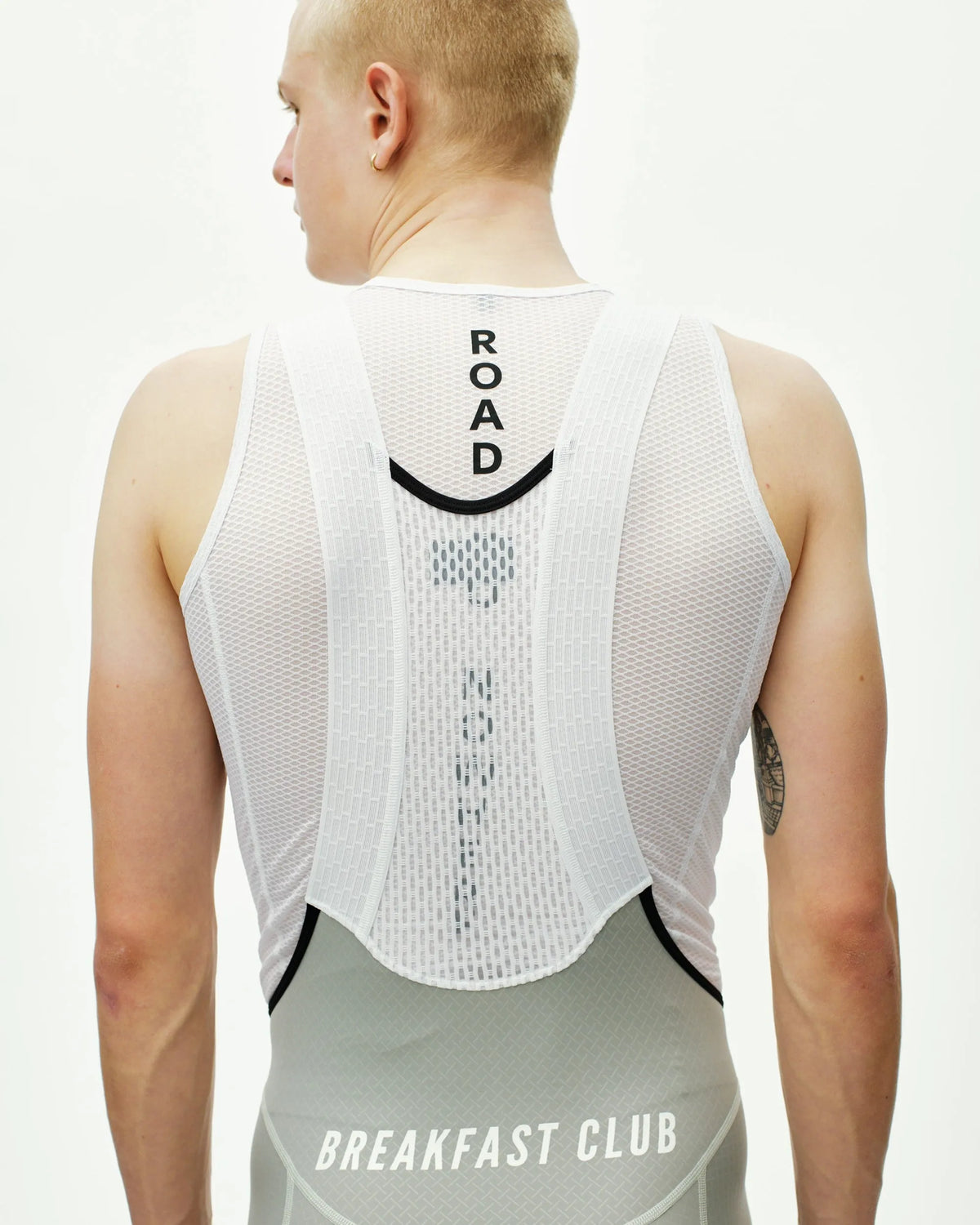 PAS NORMAL STUDIOS Men Breakfast Club Mechanism Bibs - Light Grey