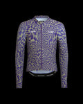 PAS NORMAL STUDIOS Men Enough Mechanism Long Sleeve Jersey - Check Dark Purple
