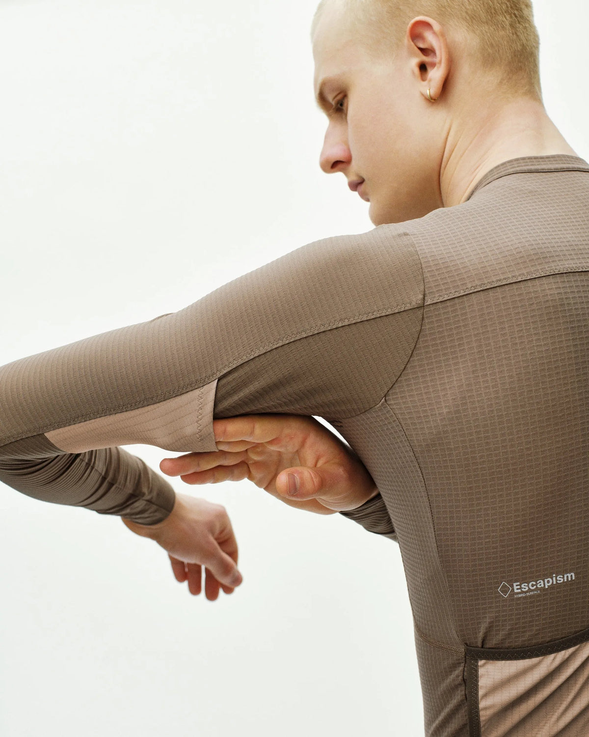 PAS NORMAL STUDIOS Men Escapism Long Sleeve Jersey - Stone Brown