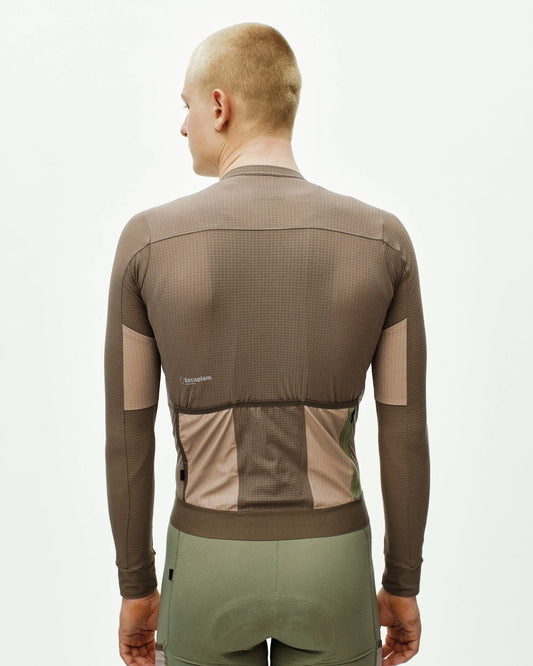 PAS NORMAL STUDIOS Men Escapism Long Sleeve Jersey - Stone Brown