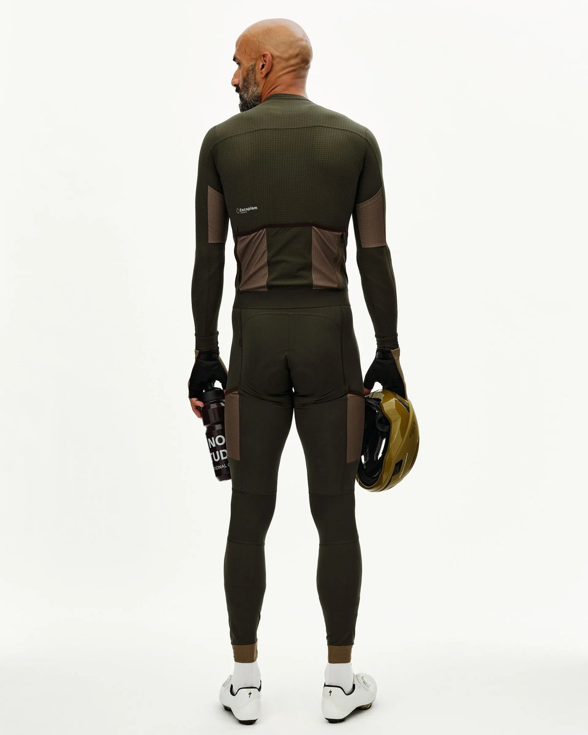 PAS NORMAL STUDIOS Men Escapism Long Sleeve Jersey - Dark Olive