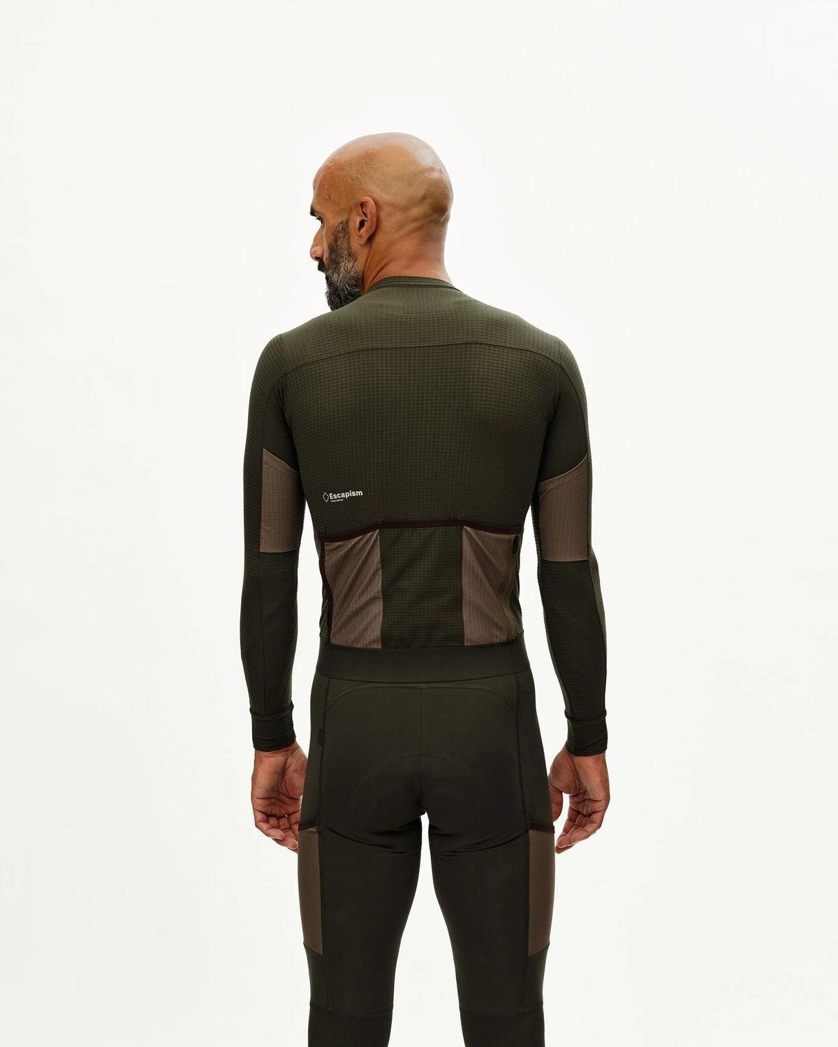 PAS NORMAL STUDIOS Men Escapism Long Sleeve Jersey - Dark Olive