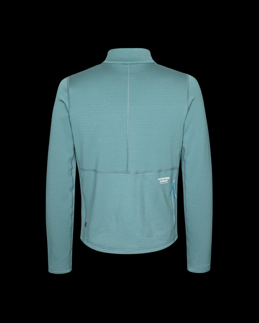 PAS NORMAL STUDIOS Men Escapism Performance Fleece Zip - Dusty Blue