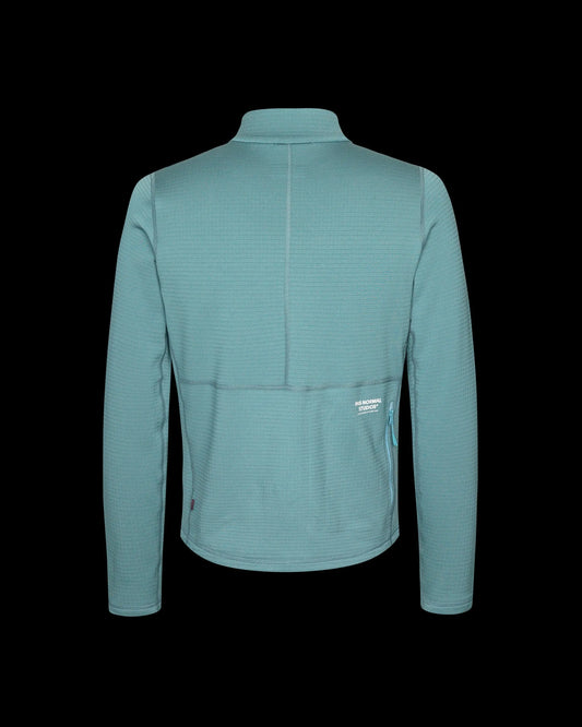 PAS NORMAL STUDIOS Men Escapism Performance Fleece Zip - Dusty Blue