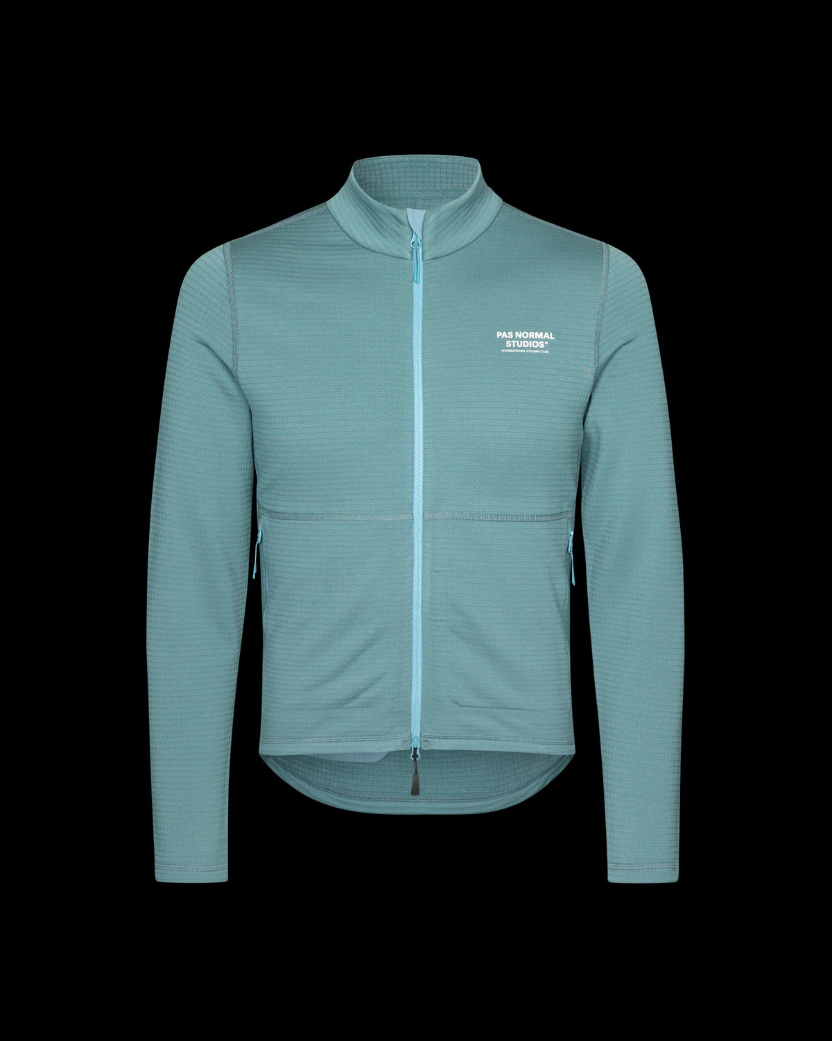 PAS NORMAL STUDIOS Men Escapism Performance Fleece Zip - Dusty Blue