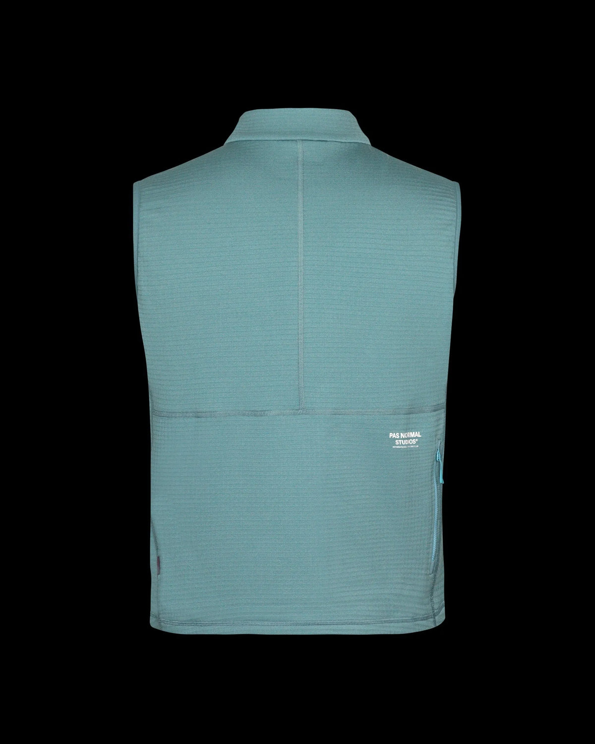 PAS NORMAL STUDIOS Men Escapism Performance Fleece Vest - Dusty Blue