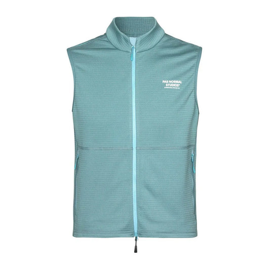 PAS NORMAL STUDIOS Men Escapism Performance Fleece Vest - Dusty Blue