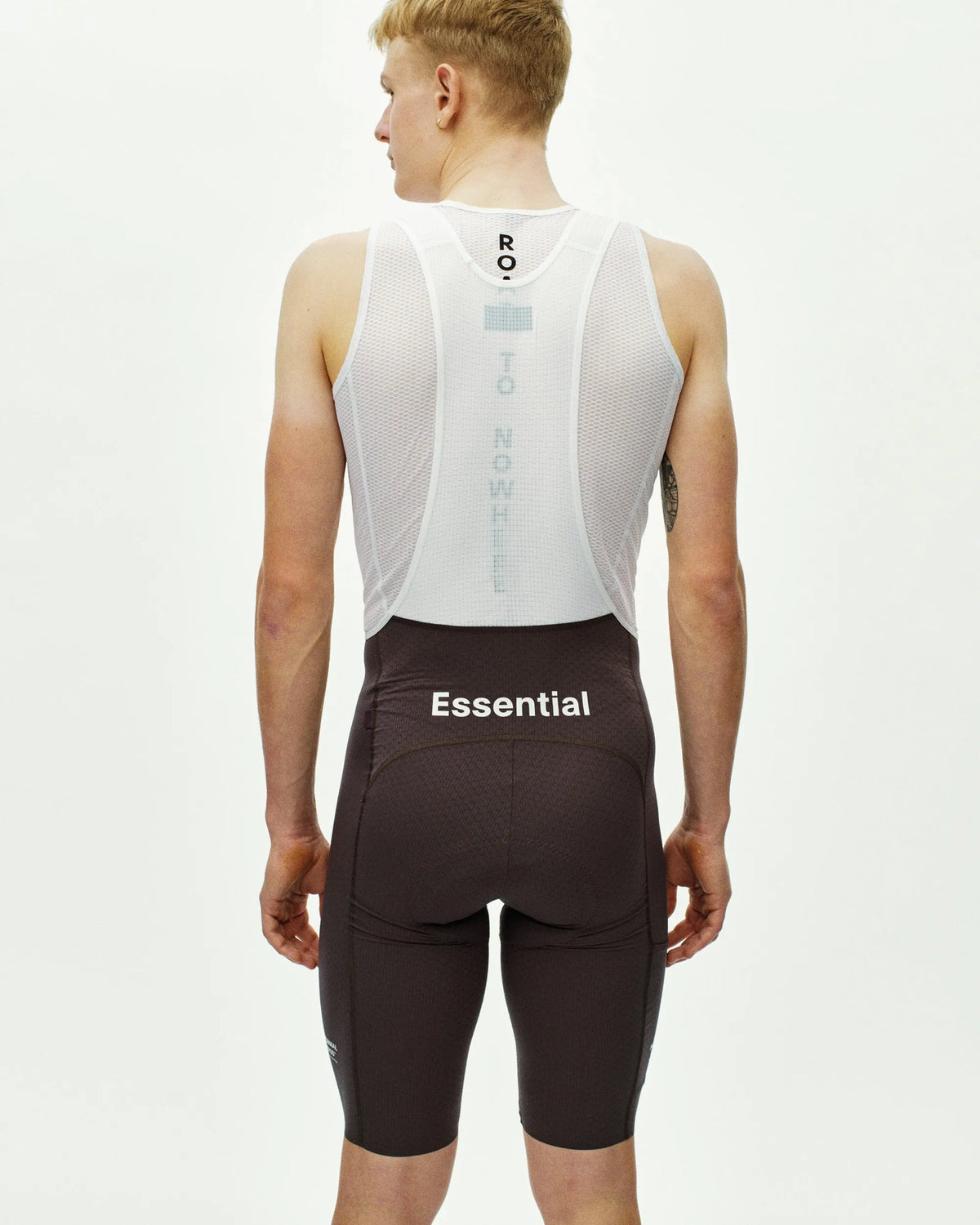 PAS NORMAL STUDIOS Men Essential Light Cargo Bibs - Dark Purple