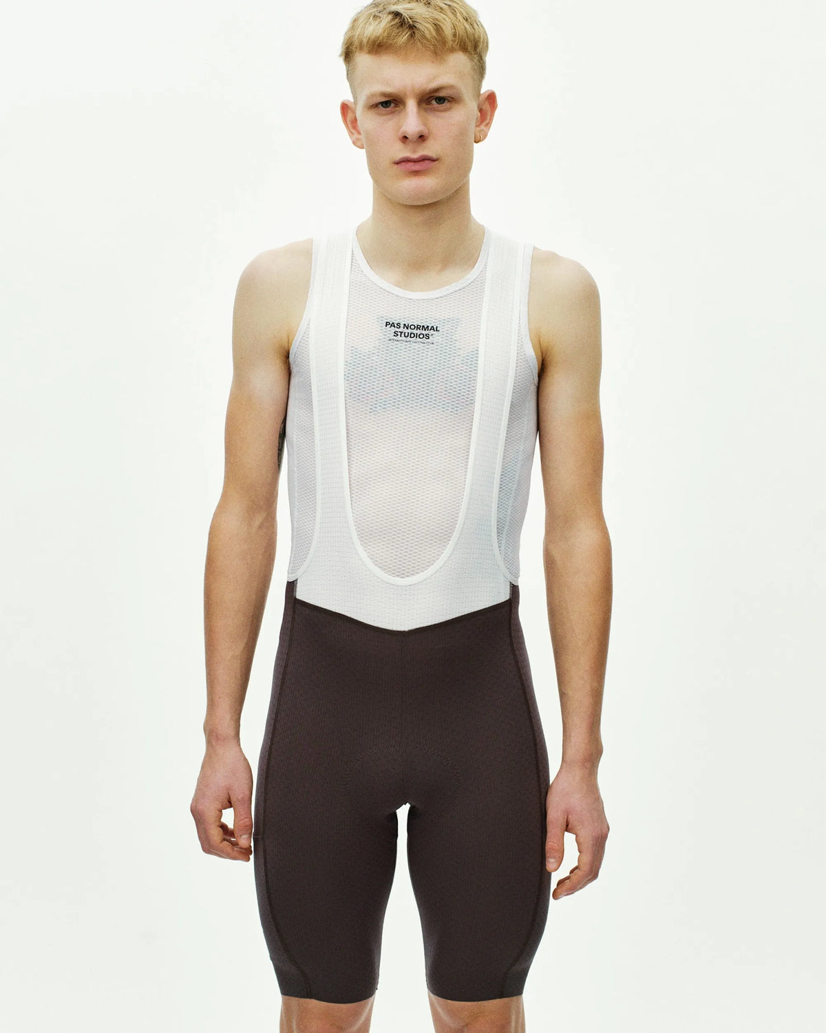 PAS NORMAL STUDIOS Men Essential Light Cargo Bibs - Dark Purple