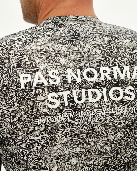 PAS NORMAL STUDIOS Men Essential Light Jersey - AOP Grain Off White
