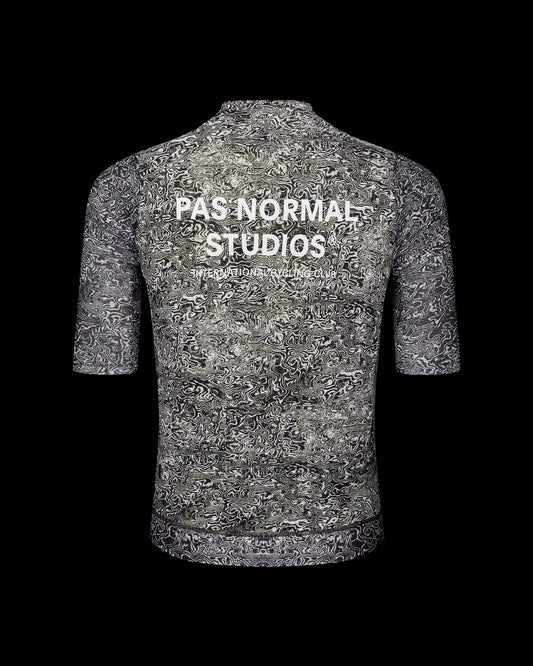 PAS NORMAL STUDIOS Men Essential Light Jersey - AOP Grain Off White