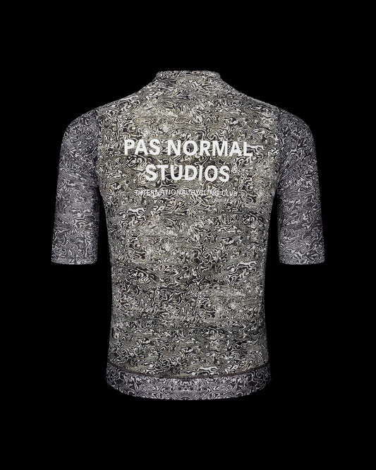 PAS NORMAL STUDIOS Men Essential Light Jersey - AOP Grain Off White
