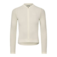 PAS NORMAL STUDIOS Hombres Essential Light Maillot Ciclismo Manga Larga - Off Blanco