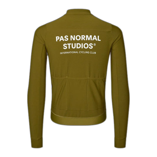 PAS NORMAL STUDIOS Men Essential Long Sleeve Jersey - Khaki Green