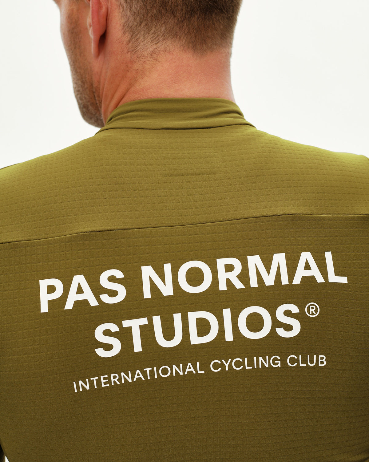 PAS NORMAL STUDIOS Men Essential Long Sleeve Jersey - Khaki Green