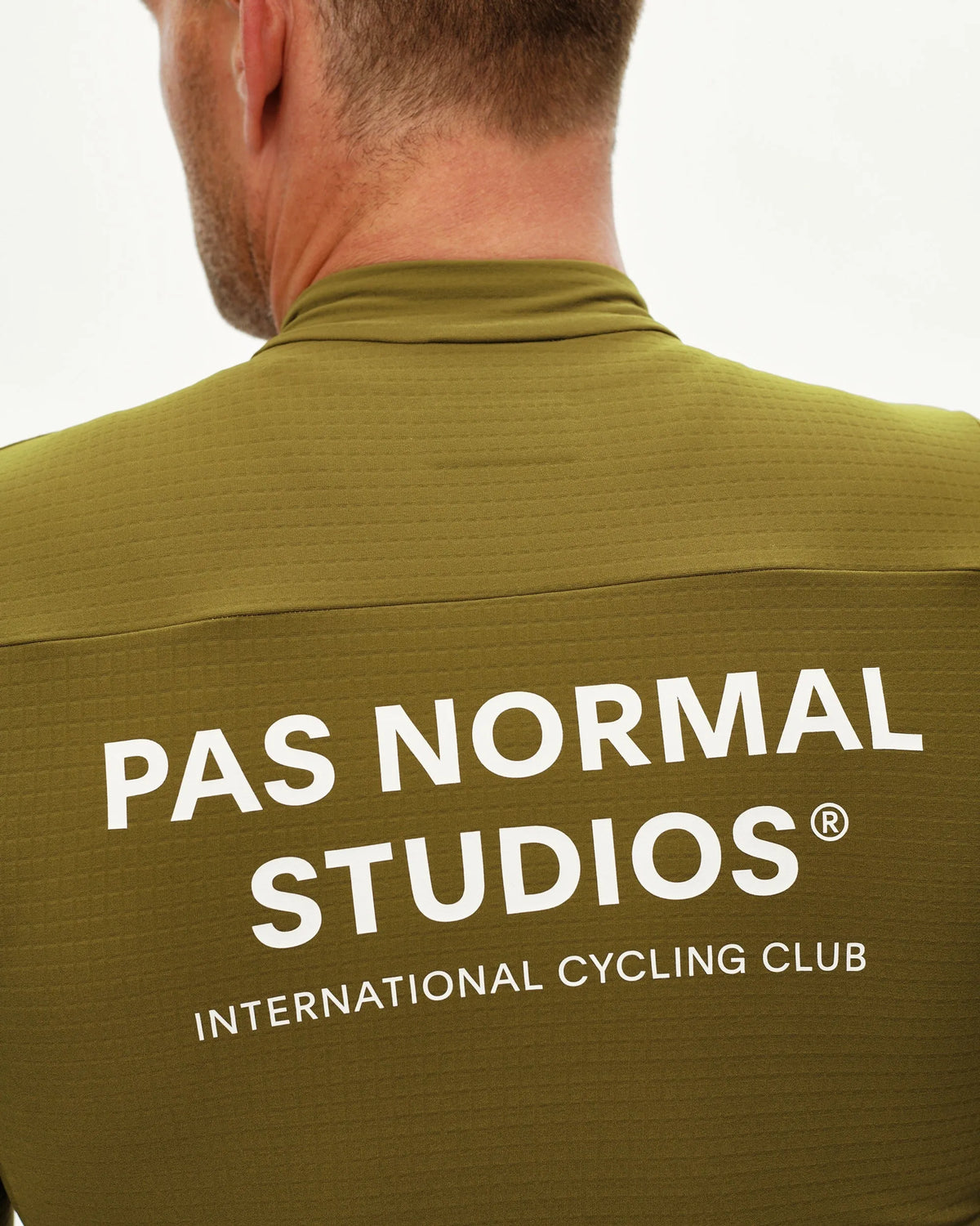 PAS NORMAL STUDIOS Men Essential Long Sleeve Jersey - Khaki Green