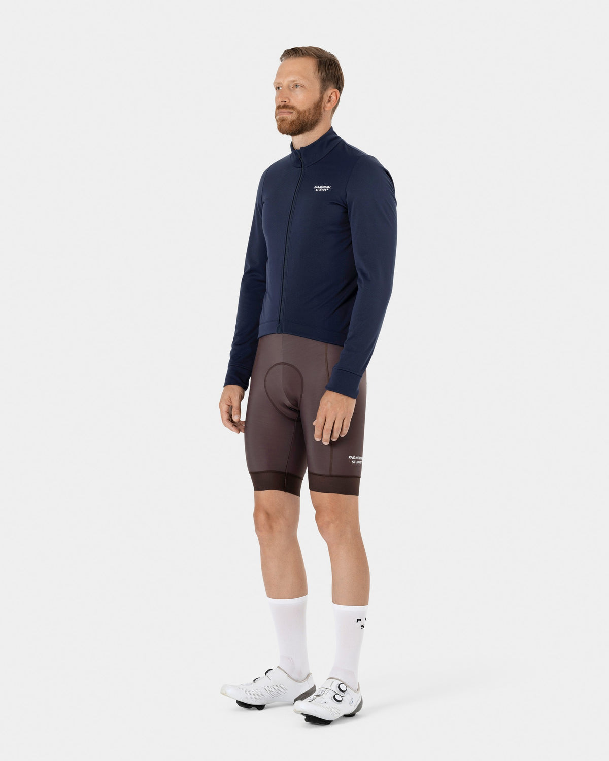 PAS NORMAL STUDIOS Men Essential Thermal Bibs - Dark Purple