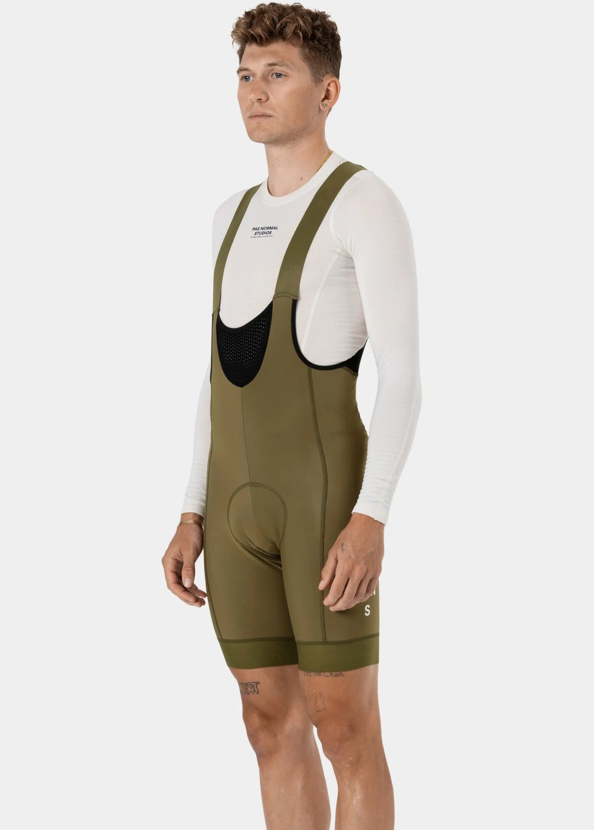 PAS NORMAL STUDIOS Men Mechanism Deep Winter Bibs - Brown Olive