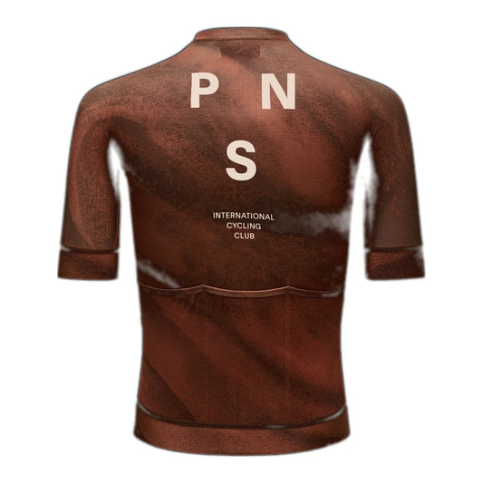 PAS NORMAL STUDIOS Men Mechanism Jersey - AOP Light brown