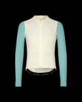 PAS NORMAL STUDIOS Men Mechanism Long Sleeve Jersey - Off-White / Light Teal