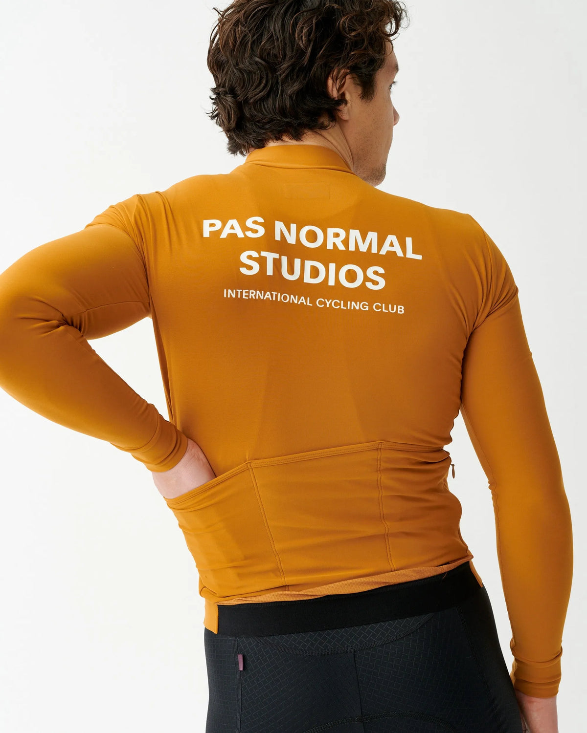 PAS NORMAL STUDIOS Men Mechanism Long Sleeve Jersey - Burned Orange