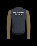 PAS NORMAL STUDIOS Men Mechanism Long Sleeve Jersey - Dusty Navy / Brown Olive