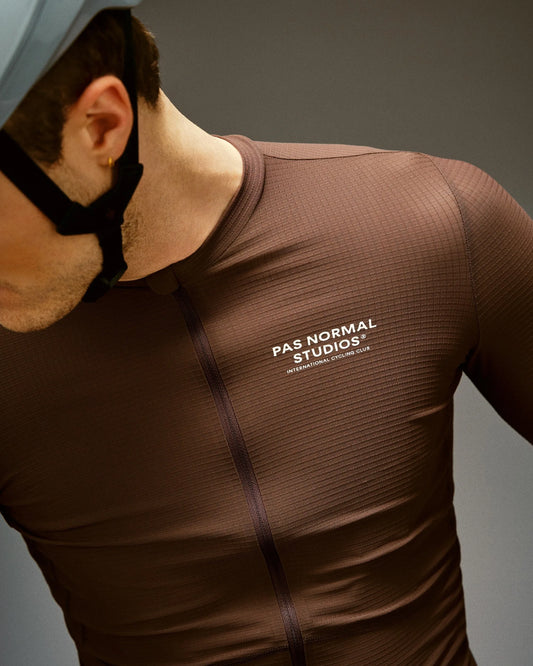 PAS NORMAL STUDIOS Men Mechanism Pro Long Sleeve Jersey - Light Brown