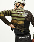 PAS NORMAL STUDIOS Men Mechanism Stow Away Jacket - AOP International Green
