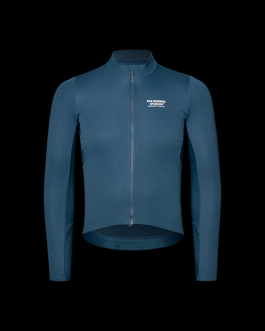 PAS NORMAL STUDIOS Men Mechanism Thermal Long Sleeve Jersey 2.0 - Denim Blue