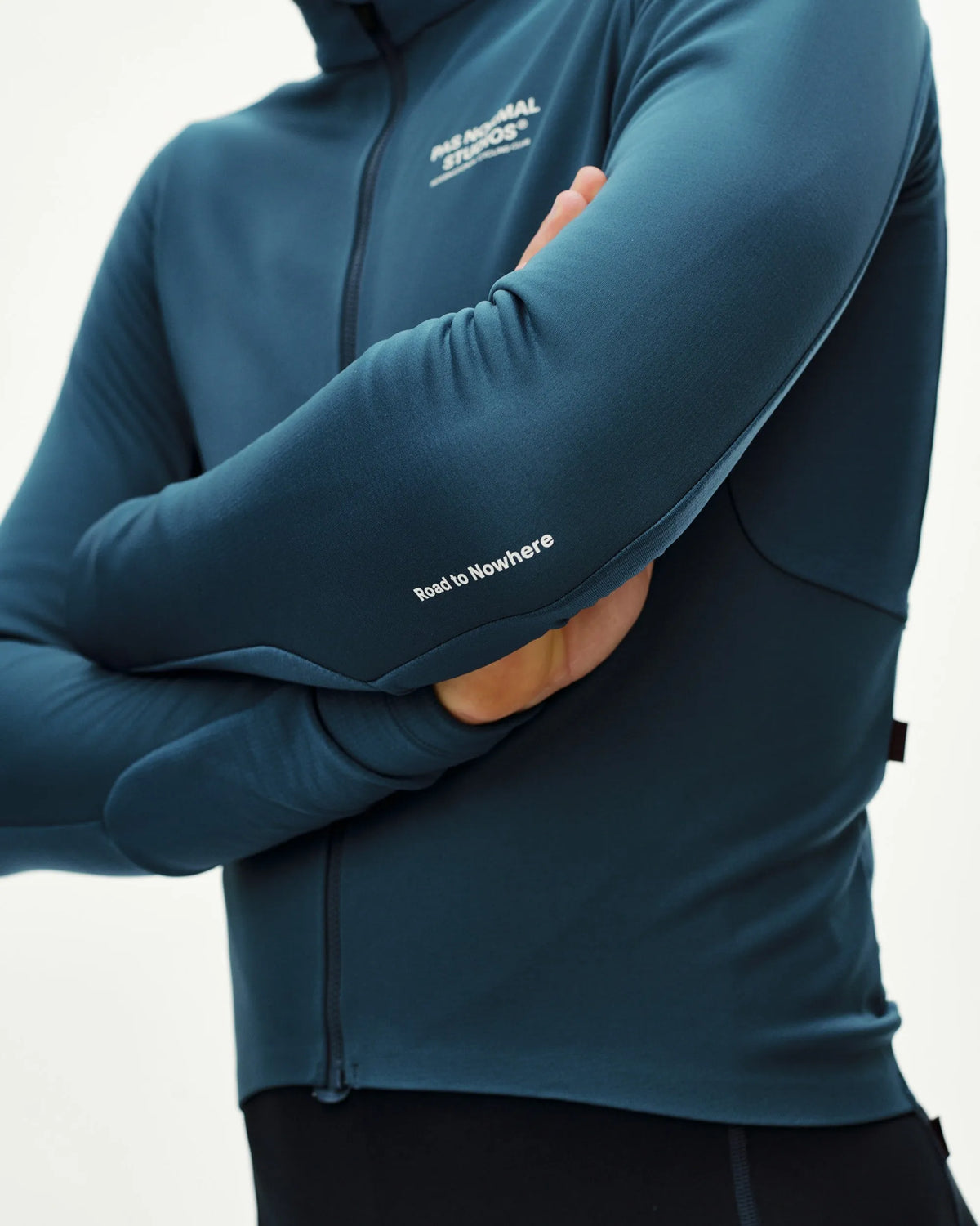 PAS NORMAL STUDIOS Men Mechanism Thermal Long Sleeve Jersey 2.0 - Denim Blue