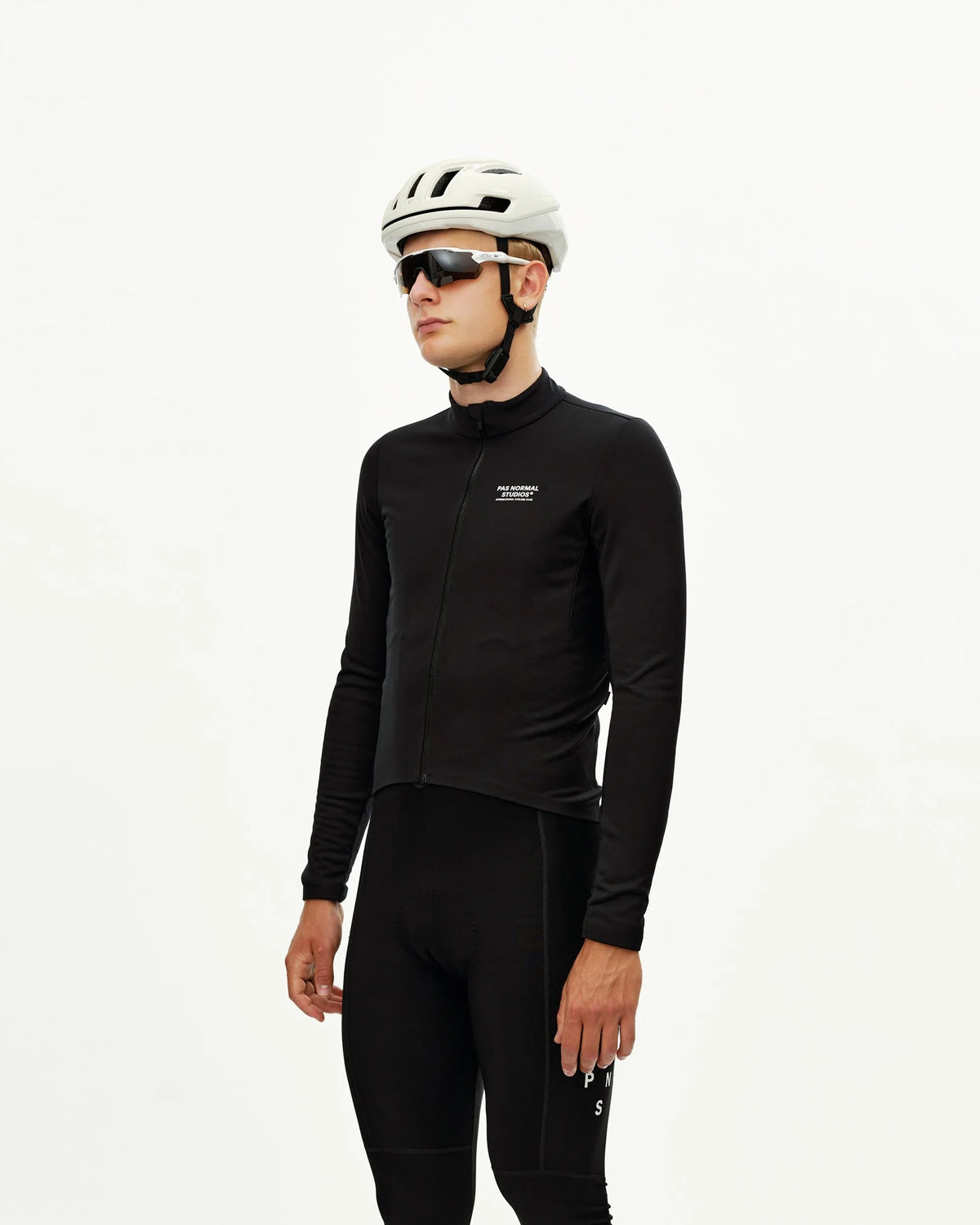 PAS NORMAL STUDIOS Men Mechanism Thermal Long Sleeve Jersey 2.0 - Black