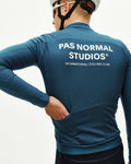 PAS NORMAL STUDIOS Men Mechanism Thermal Long Sleeve Jersey 2.0 - Denim Blue