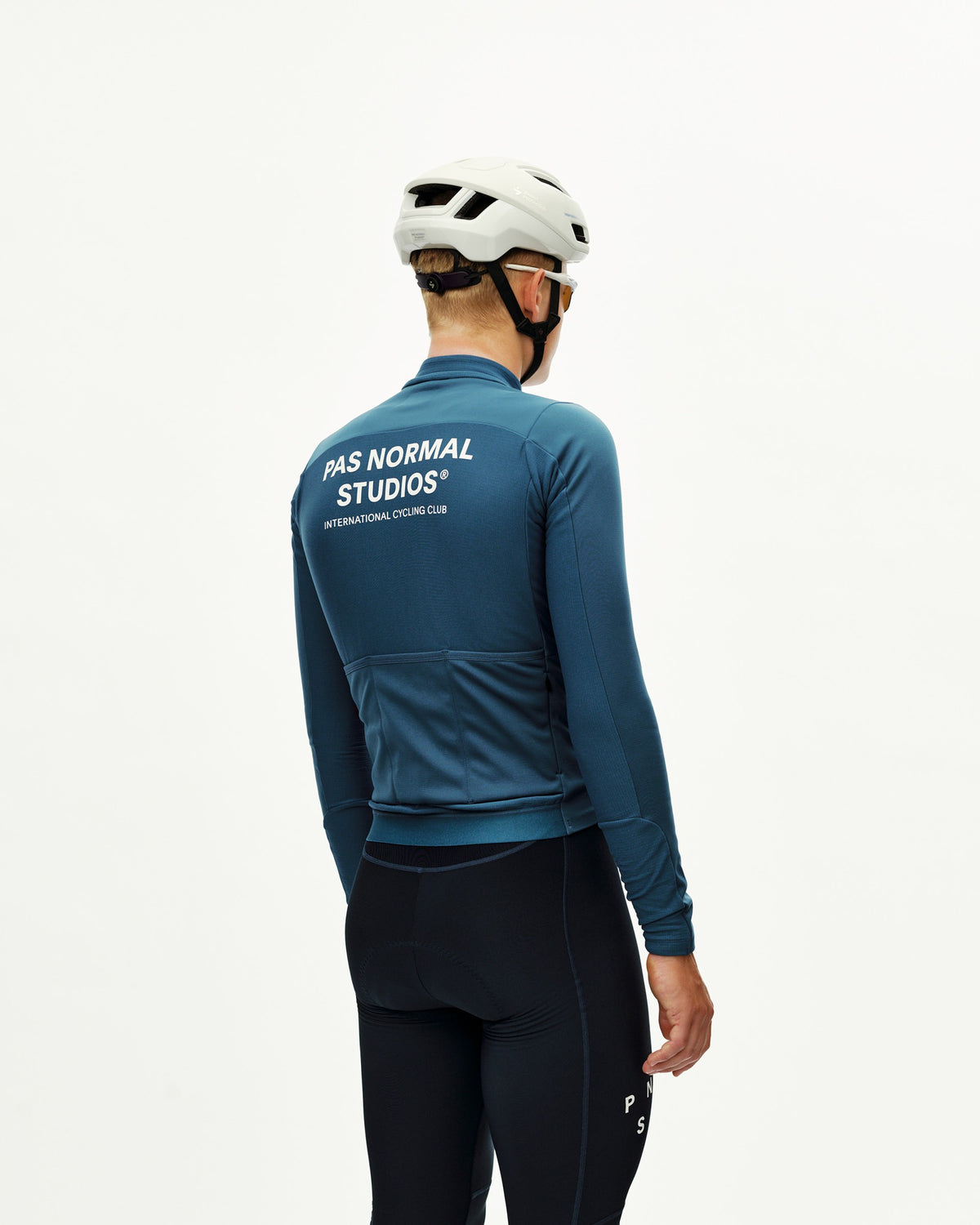 PAS NORMAL STUDIOS Men Mechanism Thermal Long Sleeve Jersey 2.0 - Denim Blue