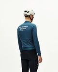 PAS NORMAL STUDIOS Men Mechanism Thermal Long Sleeve Jersey 2.0 - Denim Blue