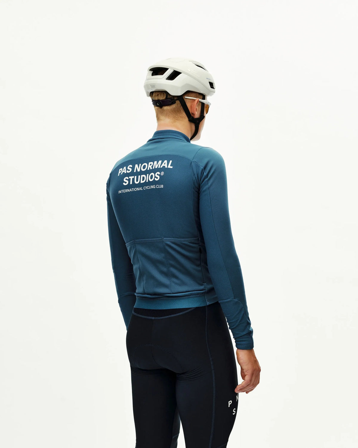 PAS NORMAL STUDIOS Men Mechanism Thermal Long Sleeve Jersey 2.0 - Denim Blue
