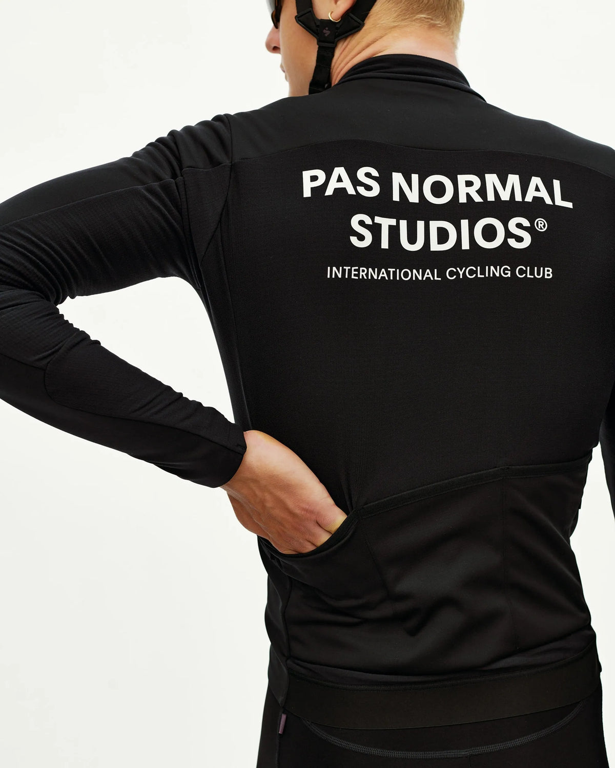 PAS NORMAL STUDIOS Men Mechanism Thermal Long Sleeve Jersey 2.0 - Black