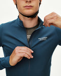 PAS NORMAL STUDIOS Men Mechanism Thermal Long Sleeve Jersey 2.0 - Denim Blue