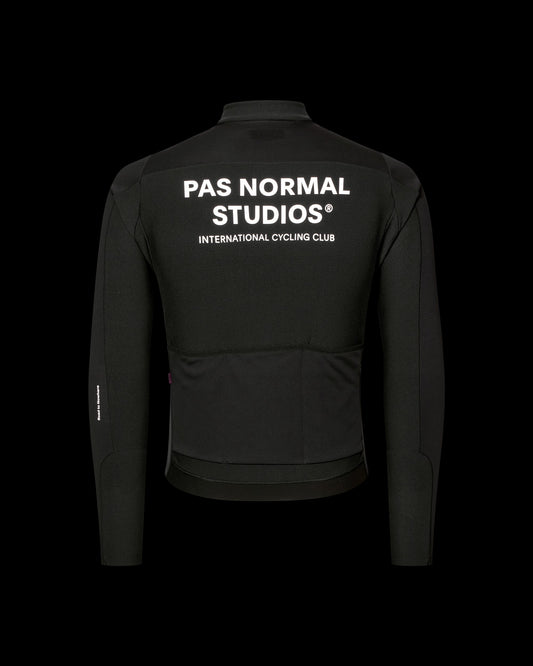 PAS NORMAL STUDIOS Men Mechanism Thermal Long Sleeve Jersey 2.0 - Black