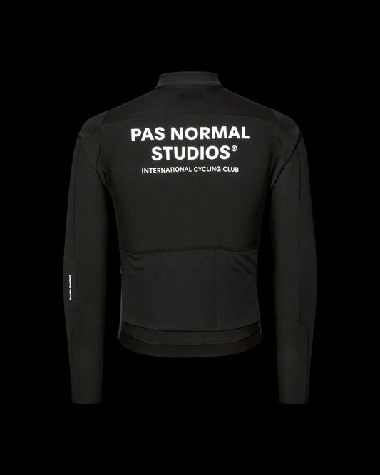 PAS NORMAL STUDIOS Men Mechanism Thermal Long Sleeve Jersey 2.0 - Black