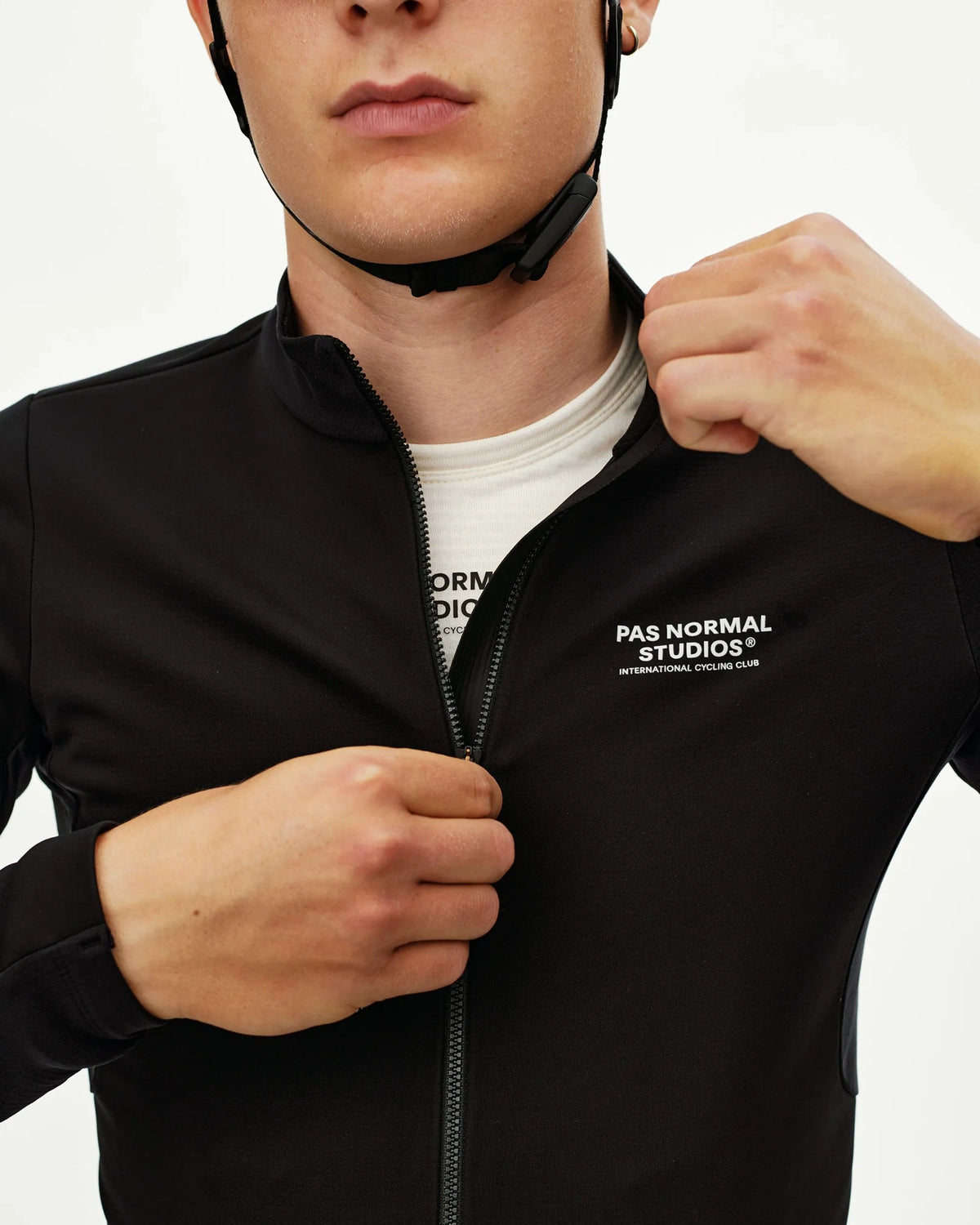 PAS NORMAL STUDIOS Men Mechanism Thermal Long Sleeve Jersey 2.0 - Black