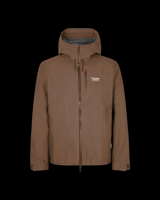 PAS NORMAL STUDIOS Men Off-Race Shell Jacket - Army Brown