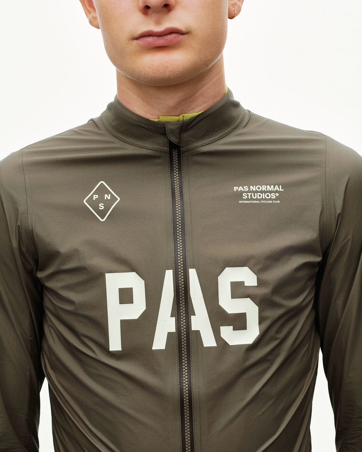 PAS NORMAL STUDIOS Men PAS Mechanism Rain Jacket - Dark Earth